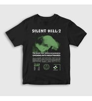 Presmono Unisex Çocuk Siyah Angela Orosco Silent Hill 2 T-Shirt 541397tt