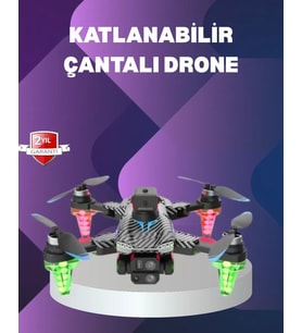 Katlanabilir Drone 1080p Kamera Full Hd Çekim Hafif Ve Taşınabilir