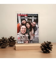 Kişiye Özel Ahşap Standlı Pleksi Netflix Film Afişi