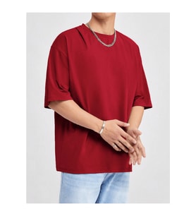 Erkek Bisiklet Yaka %100 Pamuk T-Shirt