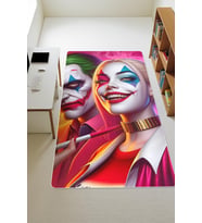 Modern Dijital Baskı Kaymaz Taban Çocuk ve Genç Odası Halısı H0518