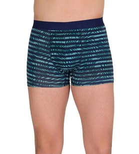 NİVEMESHOME 4480 ERKEK LYCRALI COTTON BOXER YEŞİL LACİVERT DESENLİ L BERRAK