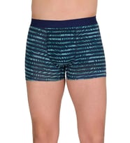 NİVEMESHOME 4480 ERKEK LYCRALI COTTON BOXER YEŞİL LACİVERT DESENLİ L BERRAK