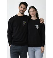 EJDERHA KOMBİN SWEATSHİRT (Siyah)