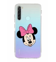 Xiaomi Redmi Note 8  Kamera Korumalı Kapak Minnie Mouse Tasarımlı Şeffaf  Kılıf