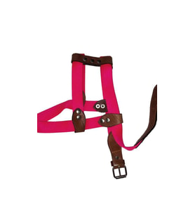 Lovely Ayarlanır Köpek Göğüs Tasması 2,5cm 10-20 Kg Aralığındaki Köpeklere PEMBE