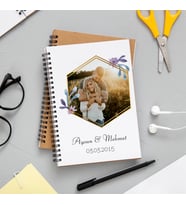 Fotoğraflı İsimli Defter Kişiye Özel