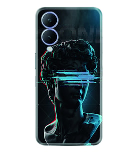 Vivo Y17S Kılıf Silikon Desen Özel Seri Alone 1668