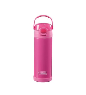Thermos F422 Funtainer SS Çocuk Pipetli Termos 0,47L Neon Pink 024352