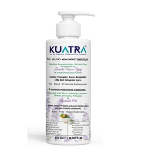 Kuatra Nemlendirici Besleyici Temizlik Jeli 500ml (Tıbbi Lavanta uçucu yağı içeren) 500 ml