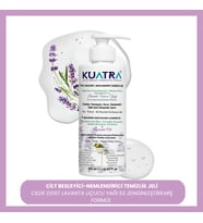 KUATRA Nemlendirici Temizlik Jeli 500 ml Lavanta Yağlı Yüz Vücut Temizleyici