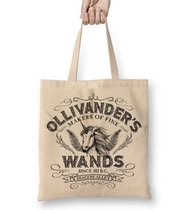 Harry Potter Ollivander's Wands Bez Çanta Uzun Saplı