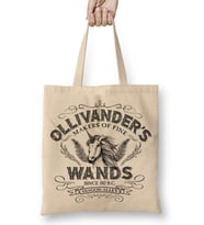 Harry Potter Ollivander's Wands Bez Çanta Uzun Saplı
