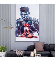 Muhammed Ali Kanvas Tablo