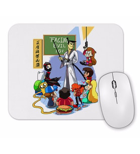 Adventure Time Samurai Jack Princess Bubblegum Marceline Finn Jake Mouse Pad