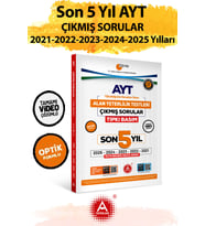 Son 5 yıl AYT Çıkmış Sorular-Tıpkı Basım-Bire Bir ÖSYM-Tamamı Video Çözümlü