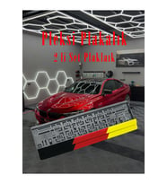 Almanya Desenli Plakalık Pleksi