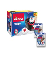 Turbo Pedallı Temizlik Seti ve 2 Yedek Paspas ile Temizlik Keyfi