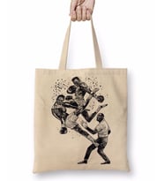 Luta Muay Thai Desenho Bez Çanta Uzun Saplı