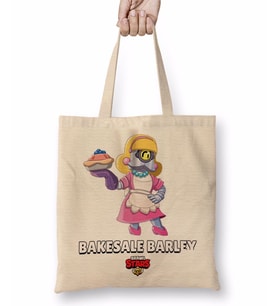 Brawl Stars Bakesale Barley Bez Çanta Uzun Saplı