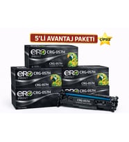 Canon İ-Sensys MF-443dw Çipsiz Muadil Toner - 5'li Avantaj Paket