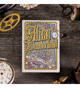 Bicycle Kings Wild Project Alice in Wonderland Premium Oyun Kağıdı Limited Edition Koleksiyonluk isk (Karışık)