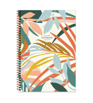 Kc A4 80 Yaprak Kareli Plastik Kapak Spiralli La Plume Flowers Defter (1 Adet) 
