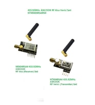 433.92MHz ASK/OOK Rf Alıcı Verici Seti (NTXRX04RSARN4)