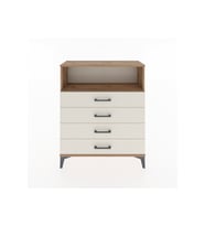 Arges Şifonyer Tek Raflı 4 Çekmeceli 88x30x106 Çam-Aytaşı