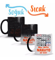 Meu Jeito Naruto de Ser Sihirli Kupa Bardak Porselen