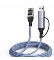 Usb 3.0 Type-C 2 In 1 Gigabit Ethernet Adapter ZR1159