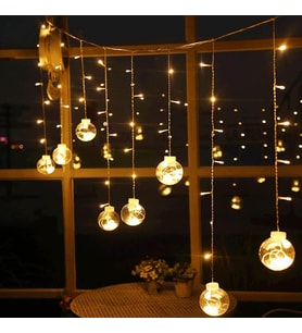 2,5 m 138 Led Gün Işığı Saçak Işık – 8 Toplu Dekoratif Aydınlatma