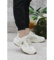 U.S Polo Assn. MAYBE WMN 4FX 101513510 Kadın Yürüyüş ve Koşu Ayakkabısı Bej 36-40