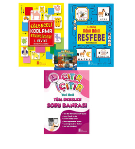 1.Sınıf Kodlama+Resfebe+Çıtır Çıtır Tüm Dersler Soru Bankası (Karışık)