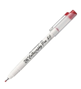 ZIG KALİGRAFİ KALEMİ PC-210 KIRMIZI