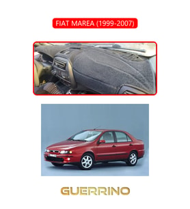 FIAT MAREA 1999-2007TORPİDO KORUMA HALISI KIRMIZI KENAR