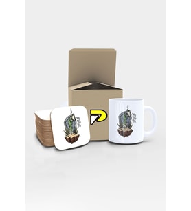 Need More Coffee Zombi Tasarımlı Baskılı Kupa Bardak Seti 2