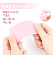 Boş Kelime Kartları 5x8 cm - 50 Adet Oval Kenarlı Tabu & Not Kartları - Sarı