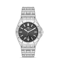 Ferro FM43017A-A2 Quartz Çelik Gri Siyah Kadran 41 mm Erkek Kol Saati