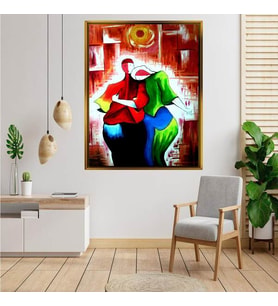 Altın  Çerçeveli tablo n1717