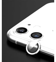 Apple iPhone 12 CL-01 Lüx ​​​​Kamera Lens Koruyucu (Beyaz)