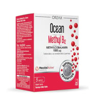 Orzax Ocean 1000 mg Methyl Cobalamin B12 Sprey 5 ml