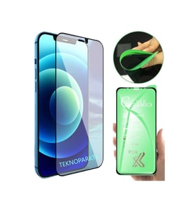 Iphone 14 Pro Ekran Koruyucu Seramik Nano Esnek Tam Full Kaplayan Kırılmaz Cam