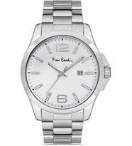800411F02 Pierre Cardin Çelik Kordon Erkek Kol Saati 30 Mt Su Gecirmez (Gri)