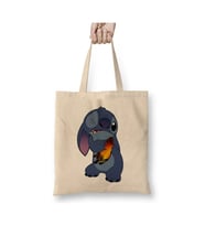 The Power Of Stitch Bez Çanta Uzun Saplı Alışveriş Çantası Plaj Çantası (Beyaz)