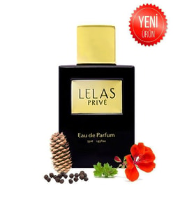 LELAS Prive 1642 Gold Incense Unisex Parfüm EDP 55 ML – Odunsu Çiçeksi Kalıcı Koku