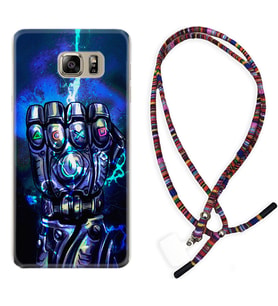 Samsung S7 Edge S20 Fe Plus Ultra S21 S22 Kılıf Boyun Asklı Rasta Silikon Thunder Play 1760