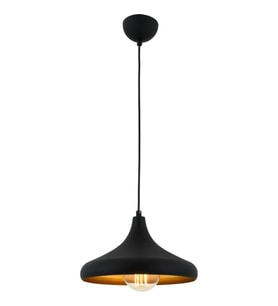AVONNI AV-4106-M8-BSY-29 Siyah Boyalı Modern Avize E27 Metal 29cm