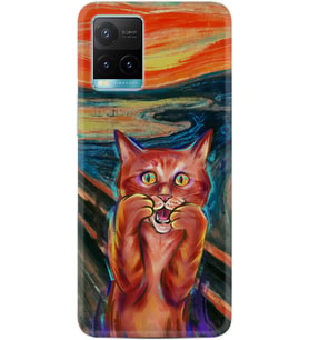 Vivo Y11S Y21S Y20 Y20S Y70 Kılıf Desemli Silikon Tablo Cat 1788