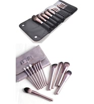 Rose Gold Özel Kıl Fırça Seti 12 Parça Ve Harika Çantalı